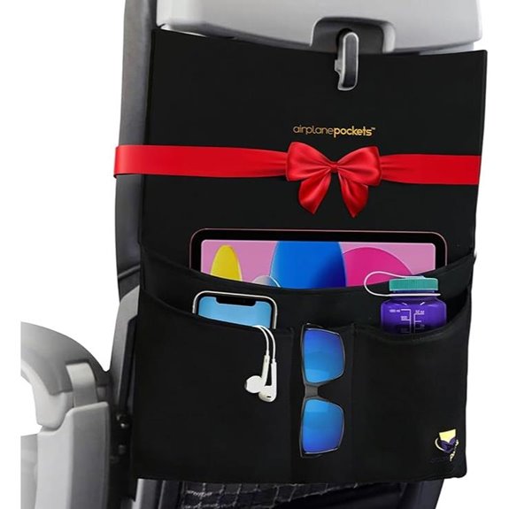 Airplane Seat Back Organizer Travel Essentials