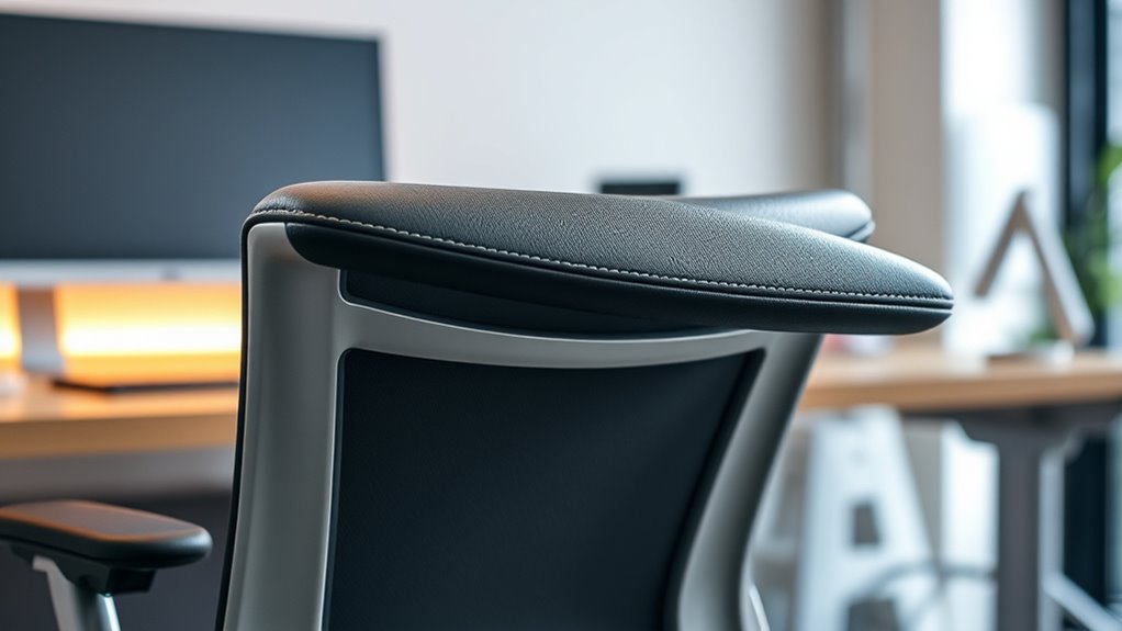 align armrest with workspace