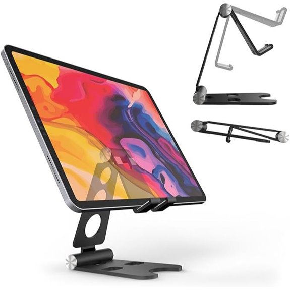 aluminum tablet phone stand