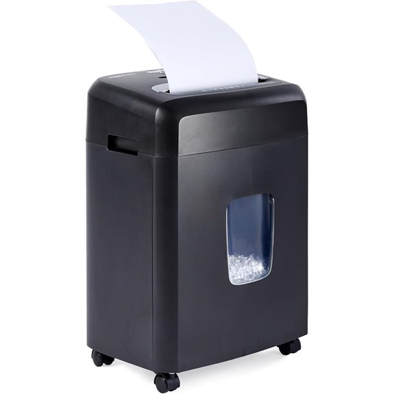 Amazon Basics Micro Cut Paper Shredder (12 Sheets)