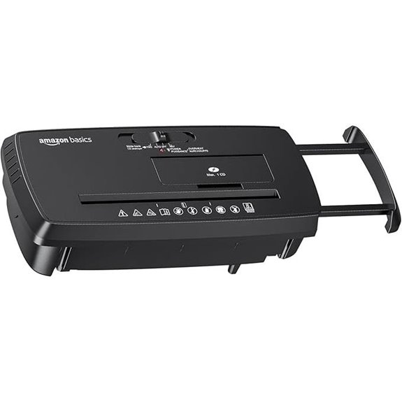 Amazon Basics 8-Sheet Strip Cut Shredder