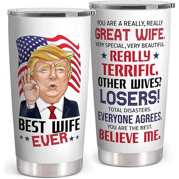 Wedding Anniversary Wife Gift - 20 oz Stainless Tumbler