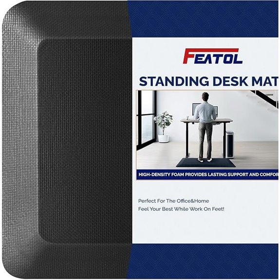FEATOL Anti-Fatigue Standing Desk Mat (20x32)
