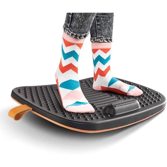 FEZIBO Standing Desk Mat with Anti-Fatigue Bar