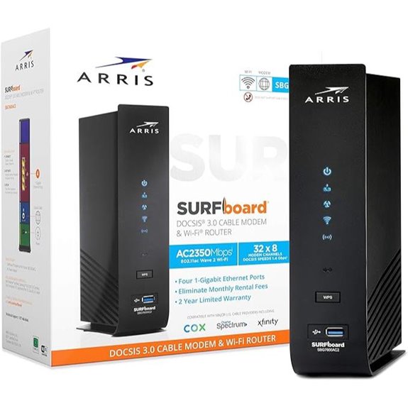 ARRIS SBG7600AC2 Cable Modem Router Combo