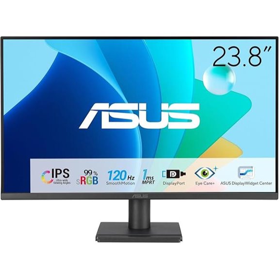 ASUS 24 Eye Care Monitor with IPS and 120Hz
