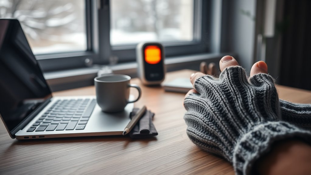 auxiliary heating improves workspace warmth