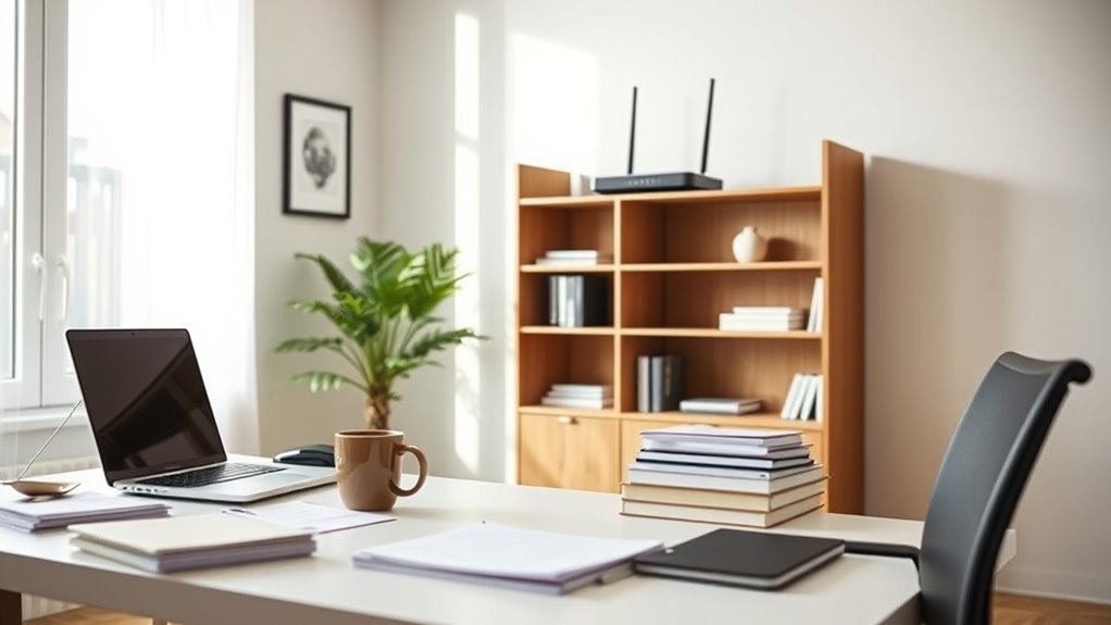 avoid metal and clutter