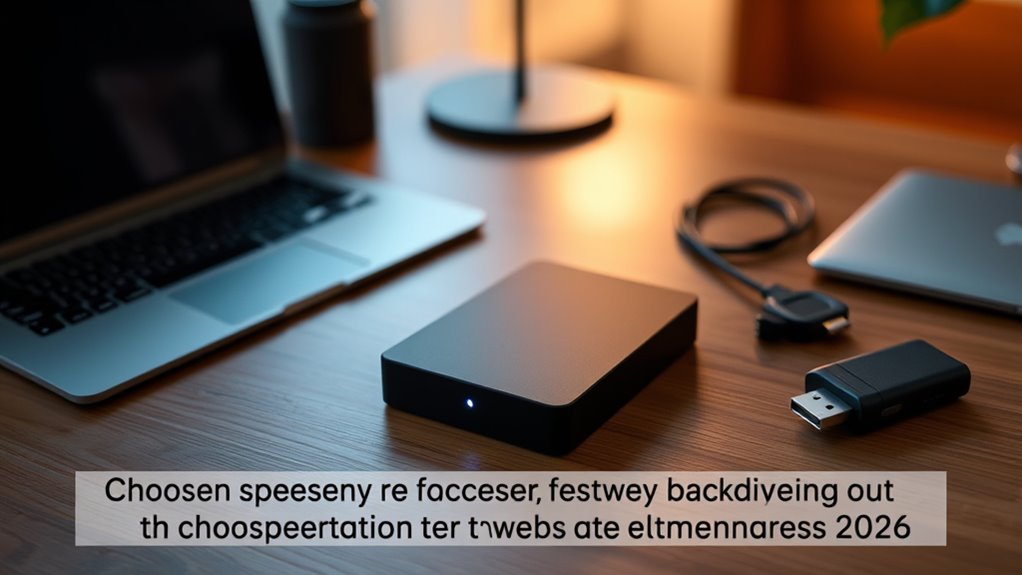 backup drive selection criteria