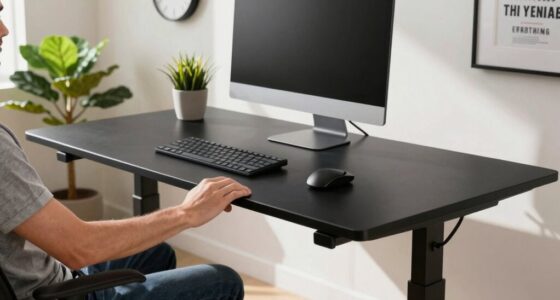 balanced work standing routine