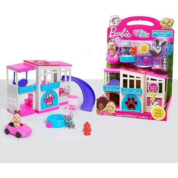 Barbie Pet Dreamhouse Playset with Pets and Accessories