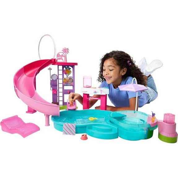 Barbie Dream Pool Playset with 20+ Accessories