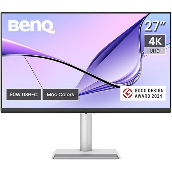 BenQ MA270U 27” 4K Monitor with USB-C and Mac Compatibility