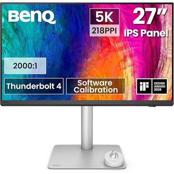 BenQ 27 5K Mac Monitor with Thunderbolt 4