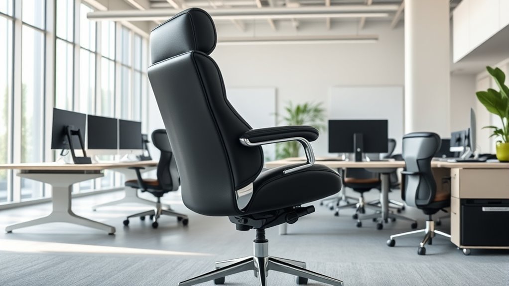 big and tall ergonomic features