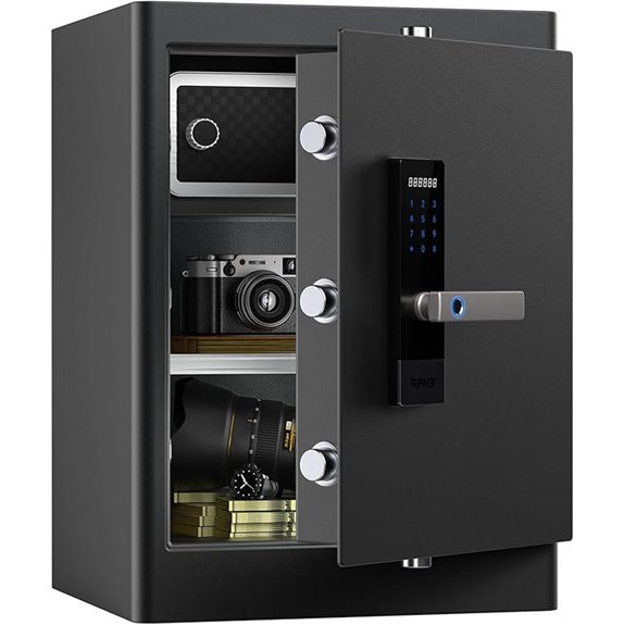 RPNB Deluxe Biometric Touch Screen Home Safe