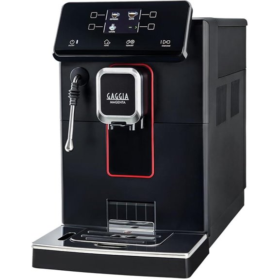 Gaggia Magenta Plus Super-Automatic Espresso Machine 60 ounces,Black