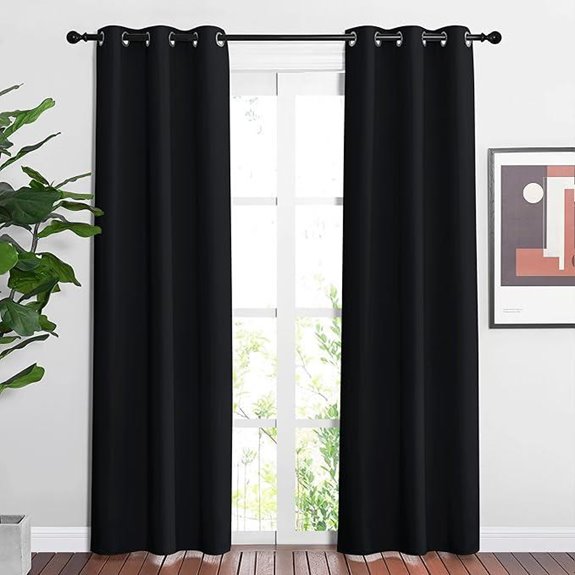 NICETOWN Blackout Living Room Curtains 84 Inches