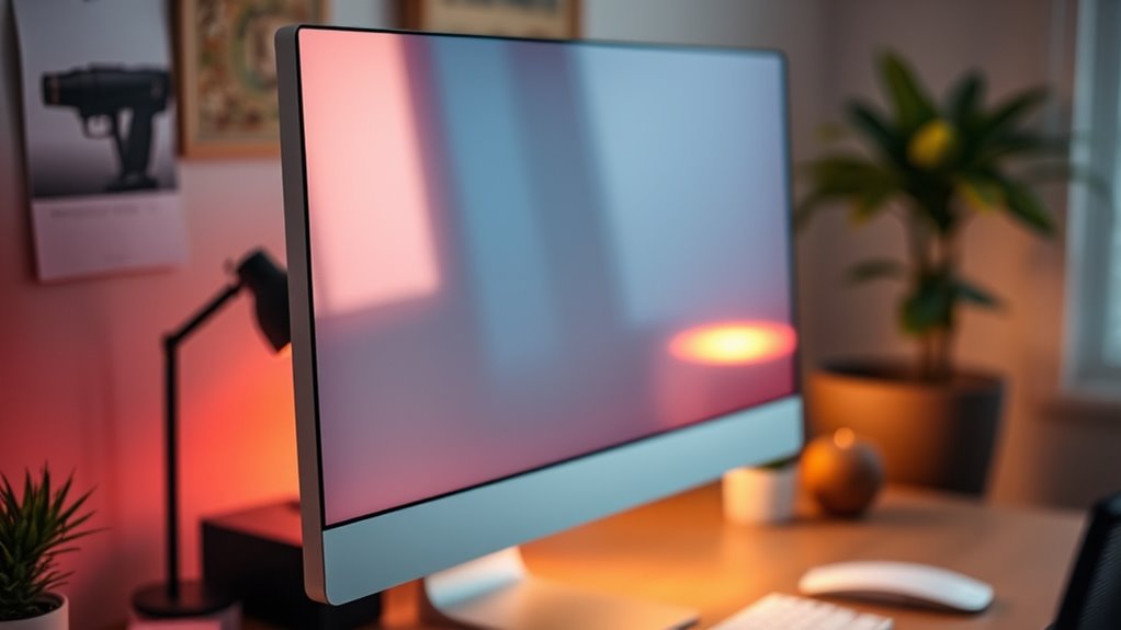 blue light causes eye strain