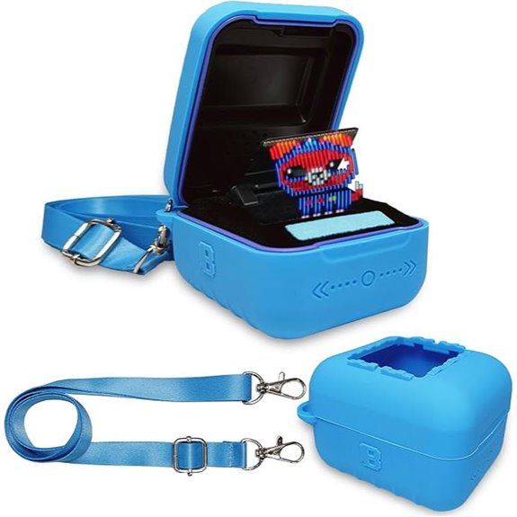 JCHPINE Silicone Case for Bitzee Digital Pet (Blue)