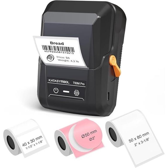 SUPVAN T50M Pro Bluetooth Label Maker with Tapes