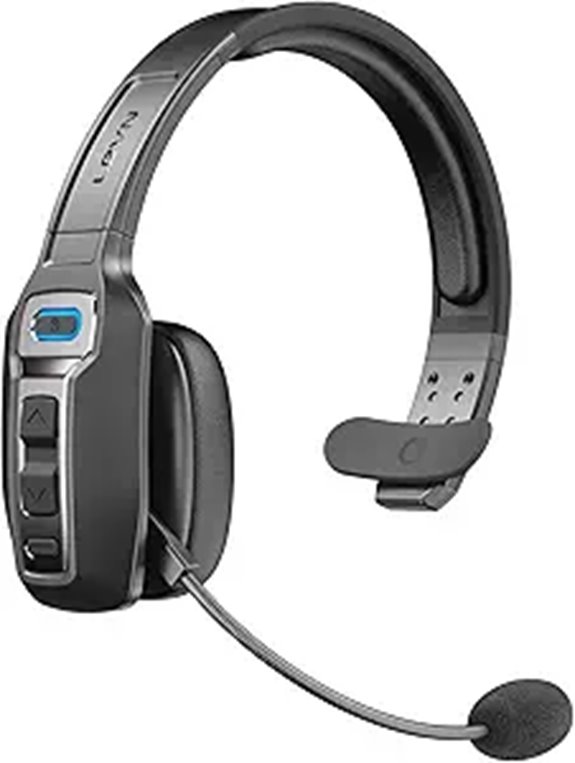 bluetooth noise cancelling headset