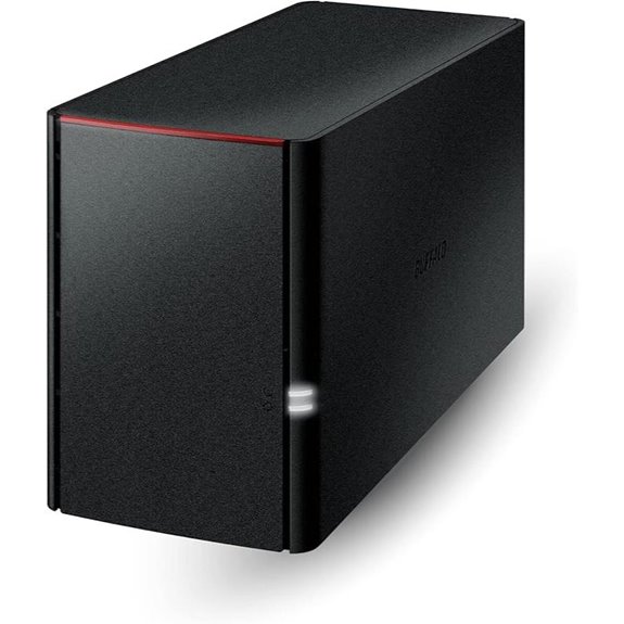 BUFFALO LinkStation SoHo 220 2-Bay NAS with Hard Drives