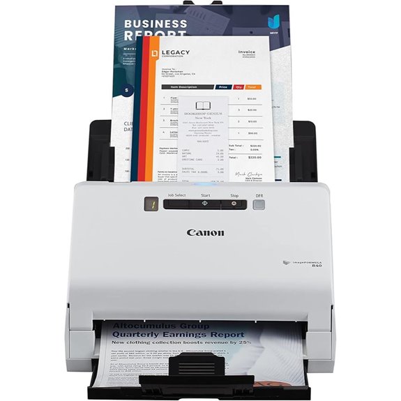 Canon imageFORMULA R40 Document Scanner for Office