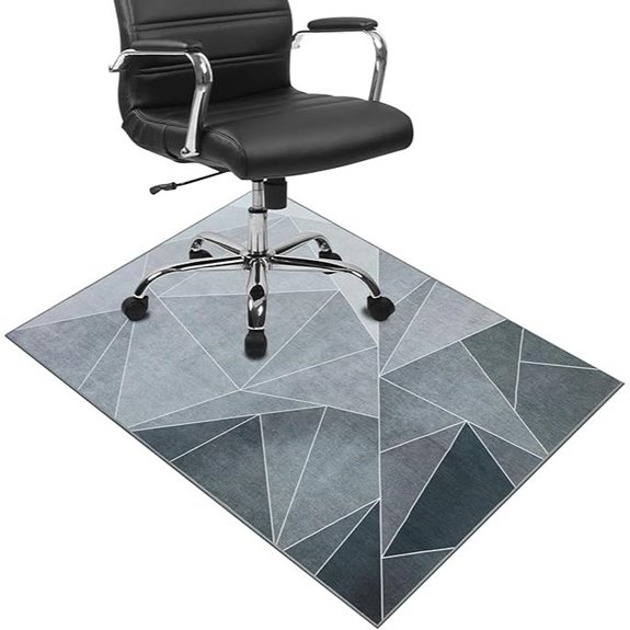Office Chair Mat for Hardwood & Carpet Floors