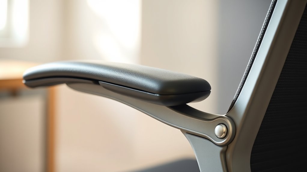 check and adjust armrests