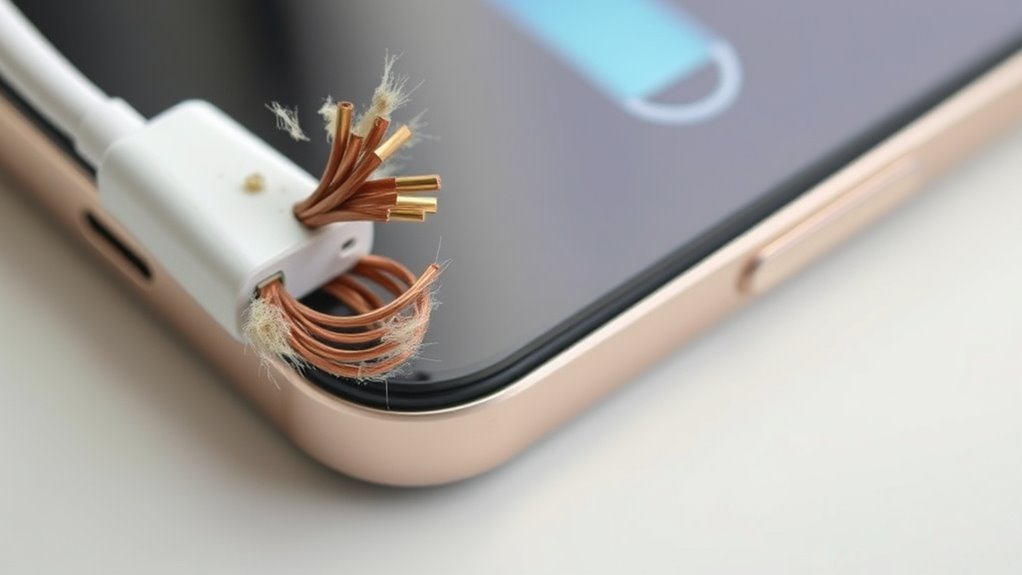 check and replace damaged cables