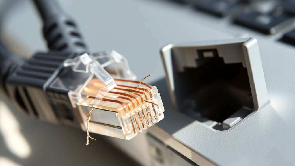 check cables and ports