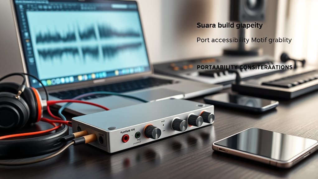 choosing portable audio interfaces