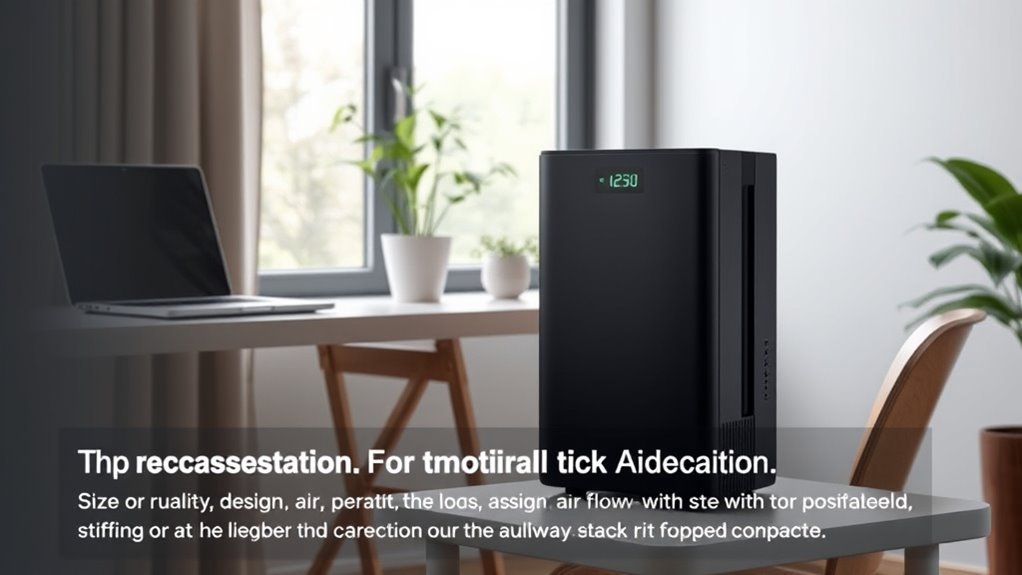 choosing suitable home office air purifier