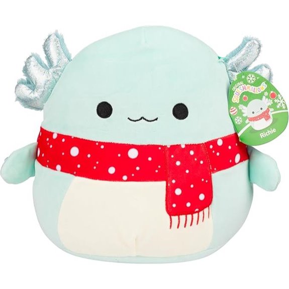 Squishmallows Richie the Christmas Axolotl Plush Toy