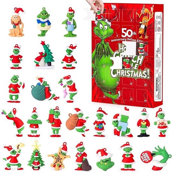 Christmas Advent Calendar 2025 with Doll Figures