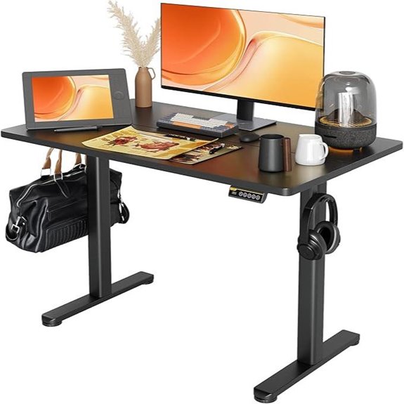 Claiks Adjustable Standing Desk 48x24 inches