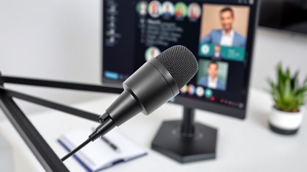 clear portable compatible microphone