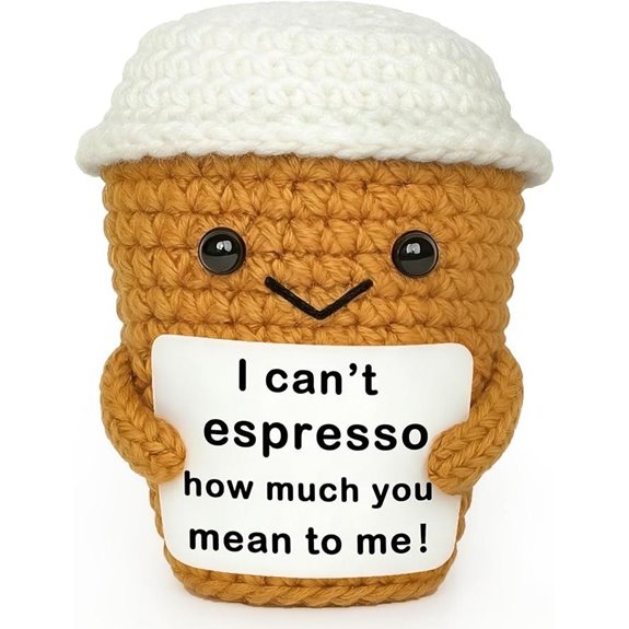 Coffee Lovers Gifts for Women Men Espresso Coffee Cup Decor