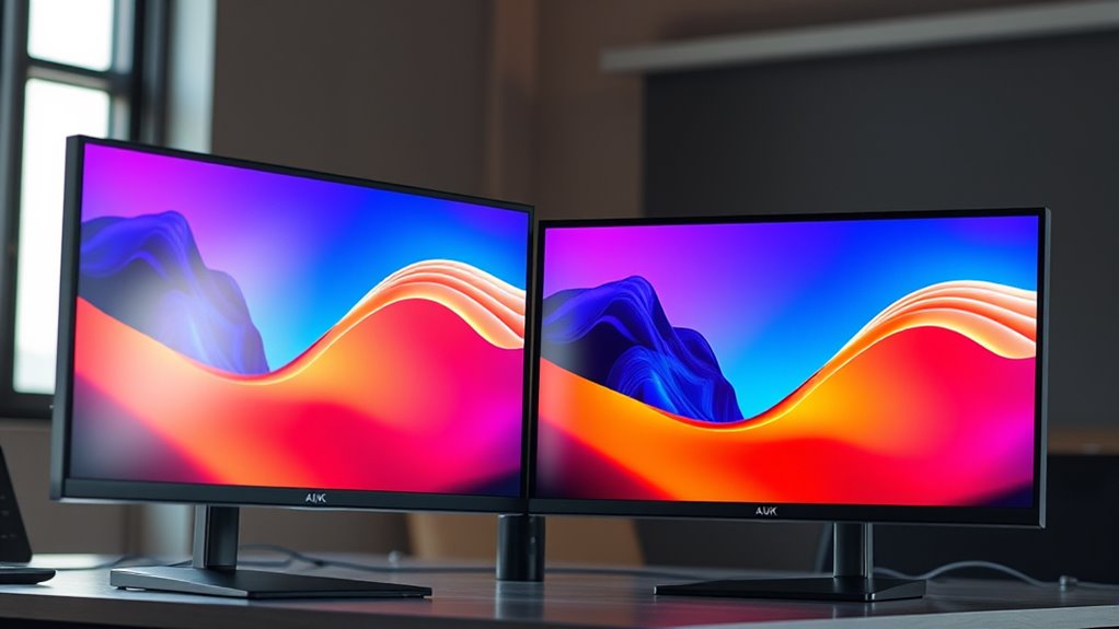 color accuracy and ergonomics