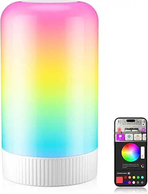 RGBICWW Smart Table Lamp with App & Music Control