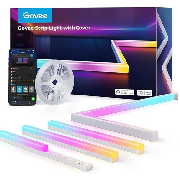 Govee RGBIC LED Strip Lights with Covers