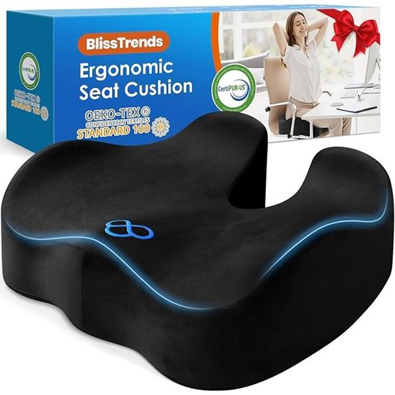 comfortable memory foam seat