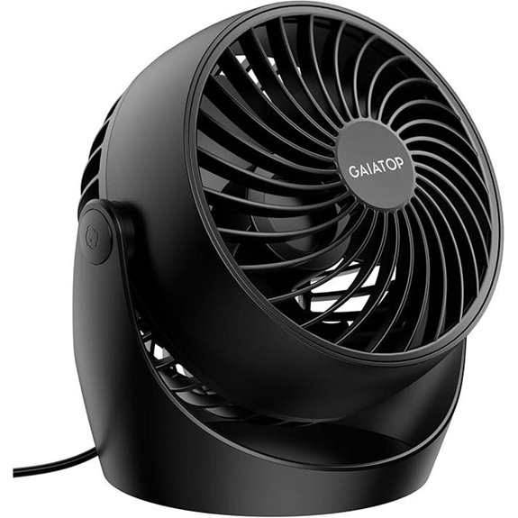 Gaiatop Portable 5-Inch Desktop Air Circulator Fan
