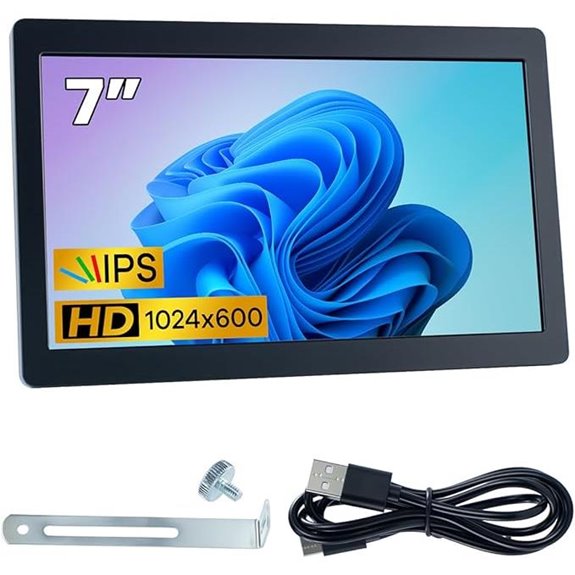 7-Inch USB-C Mini Monitor with IPS Display
