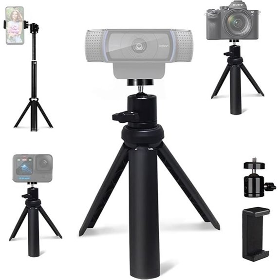 NexiGo Mini Tripod for Camera and Phone
