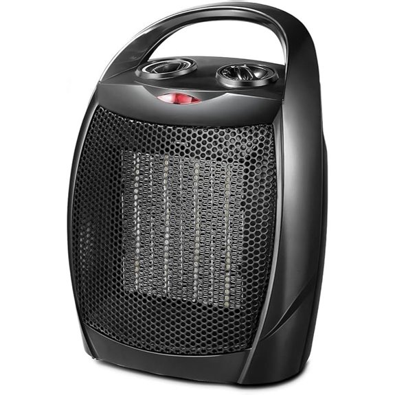 Kismile Portable Ceramic Space Heater with Thermostat