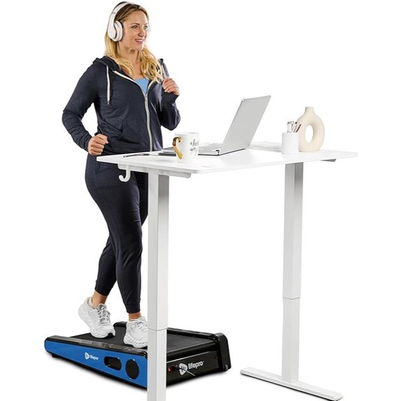 Lifepro Compact Portable 30in Walking Treadmill