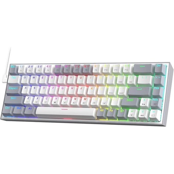 Redragon K631 65% Wired RGB Mechanical Gaming Keyboard