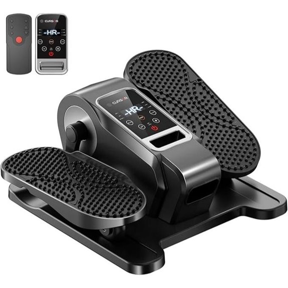 Under Desk Elliptical Machine with Remote Control